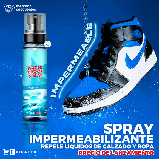 SPRAY REPELENTE DE LÍQUIDOS PREMIUM PARA ZAPATOS Y ROPA